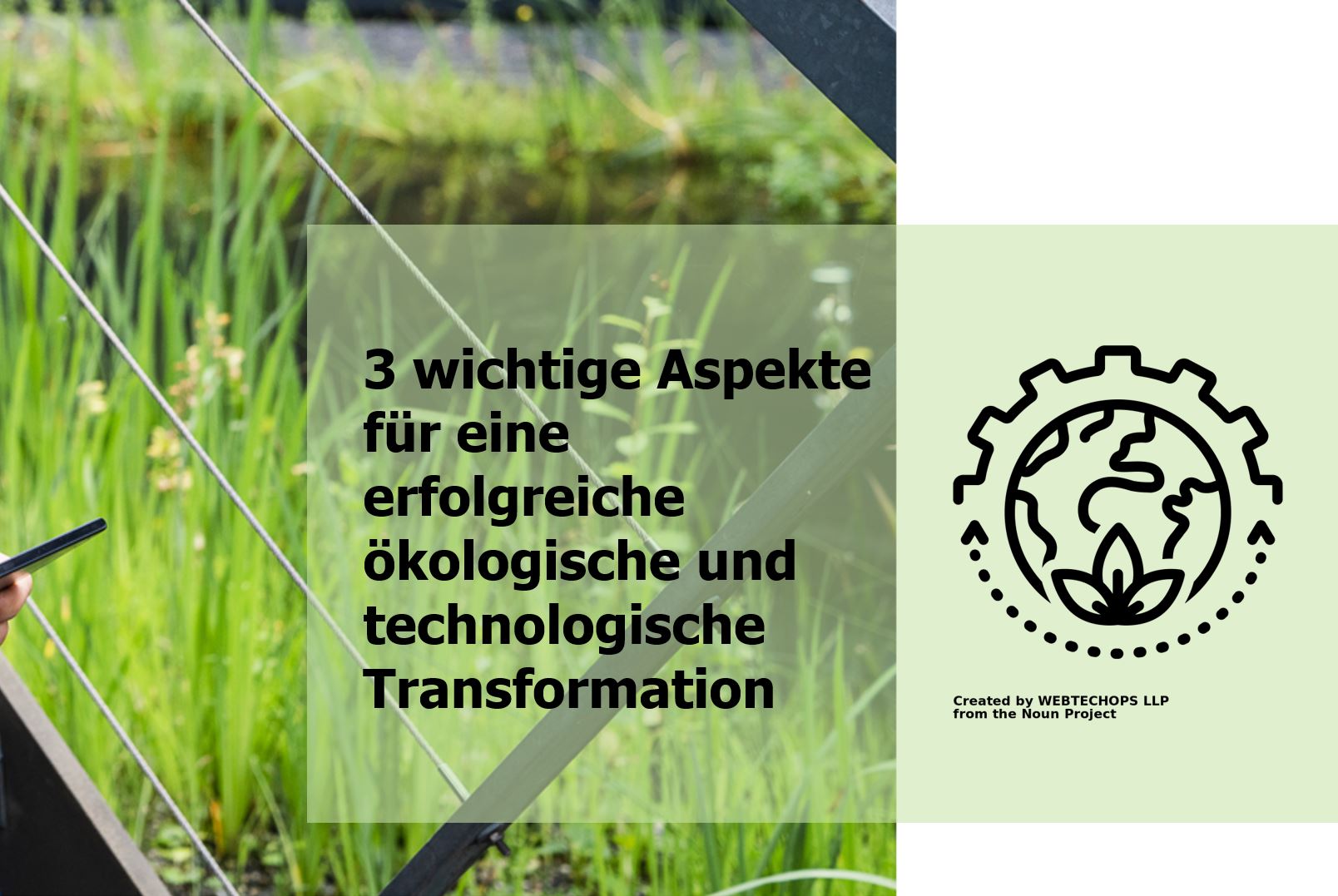 Read more about the article Mit Innovation und Kooperation die ökologische und technologische Transformation meistern